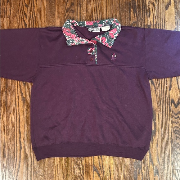 Vintage Y2K Floral Sweatshirt - Picture 5 of 10